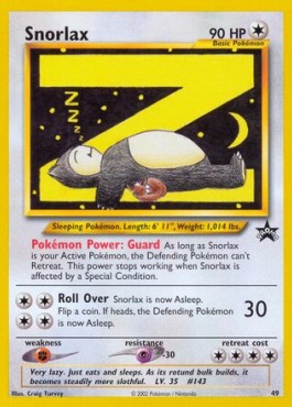 Snorlax (WP 49) 49