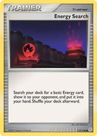 Recherche d'énergie 117