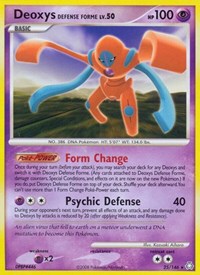 Deoxys Forme Défense 25