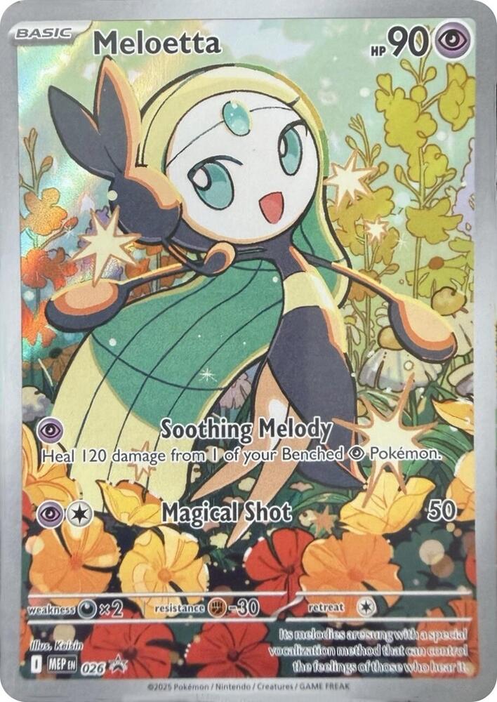 Meloetta 026 — MEP Black Star Promos