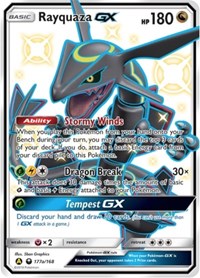 Rayquaza GX - 177a/168 177a