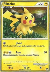 Pikachu (Spanish) PW 4