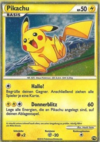 Pikachu (German) PW 6