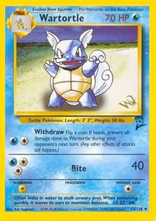 Wartortle [W Stamped] 063