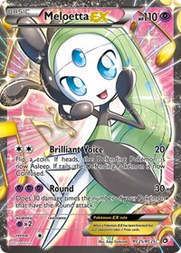Meloetta EX (Full Art) RC25