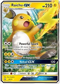 Raichu GX 29