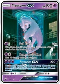 Mewtwo GX 78