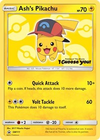 Pikachu de Sacha SM111