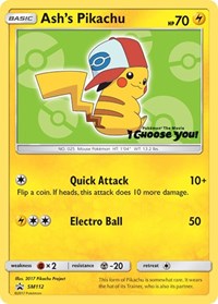 Pikachu de Sacha SM112