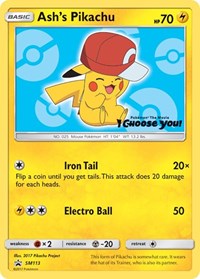 Pikachu de Sacha SM113