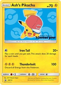 Pikachu de Sacha SM114