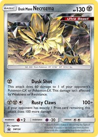 Necrozma Crinière du Couchant SM124