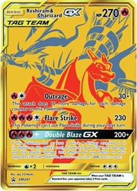 Reshiram & Charizard GX - SM247 SM247