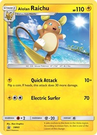 Raichu d’Alola SM65