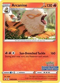 Arcanine (Illustration Contest 2022) SWSH304